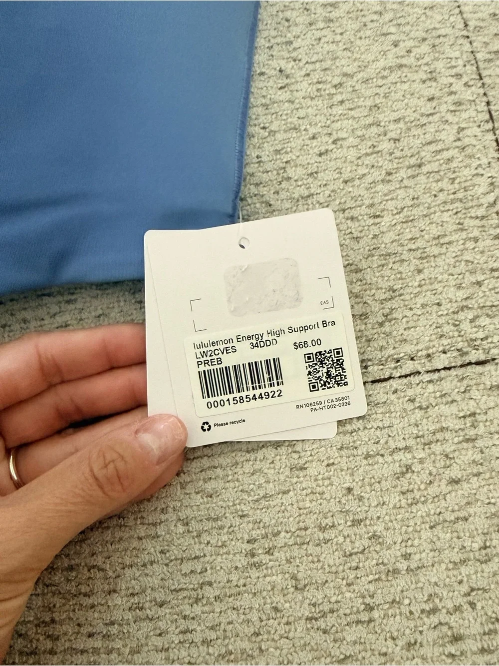 lululemon Energy High Support Bra - 34DDD
